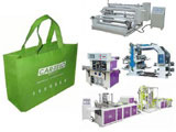 Non-woven box bag making product line
